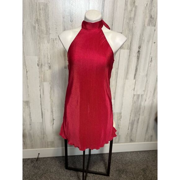 Rolla Coster pink flare dress - Picture 1 of 5
